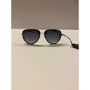 Q/A Quay Australia All In Black Gold Rim  Sunglasses 49813